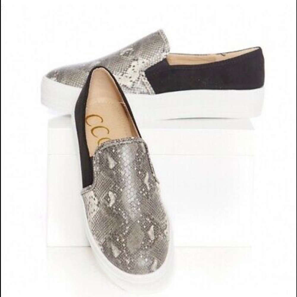 Ellie Snakeskin Slip- on sneakers
